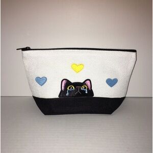 Cat Themed Makeup Bag
